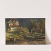 Am Weiher mit Kalkofen by Josef Wenglein