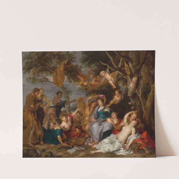 Amarillis and Mirtillo by Victor Wolfvoet The Younger