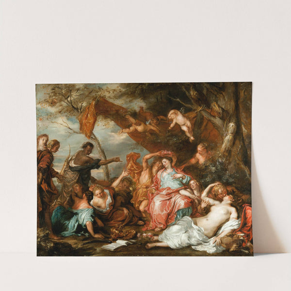 Amaryllis and Mirtillo. Scene from Guarini&#039;s &#039;Pastor Fido&#039; by Anonymous