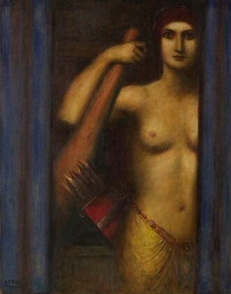 Amazone mit Keule und Köcher (Ca. 1910-20)