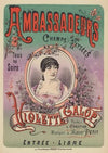 Ambassadeurs, Champs-Elysées. Tous les soirs. Violette Galop (1888)