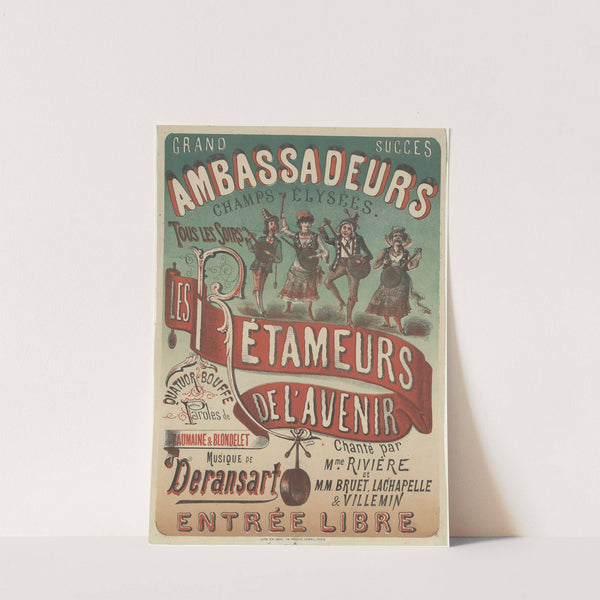 Ambassadeurs. Les Rétameurs de l’avenir (1879) by Imp. Charles Lévy