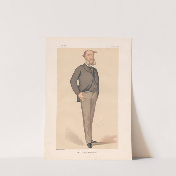 Ambassadors to England; The German Ambassador, Count George Herbert Munster, 23 December 1876 (1876) by Leslie Matthew Ward