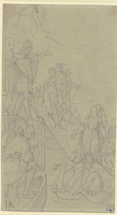 Ameleya’s arrival in Mainz, ca. 1854