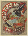 Amer Paranteau. F. Boulanger seul concessionnaire, 128 & 130 rue des Couronnes, Paris (1887)