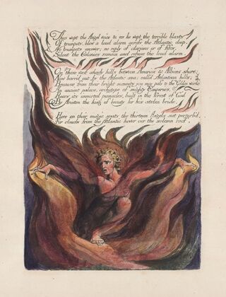 America, a prophecy Pl.12