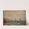 American Frigate in the Bay of St. Helena by Thomas Birch