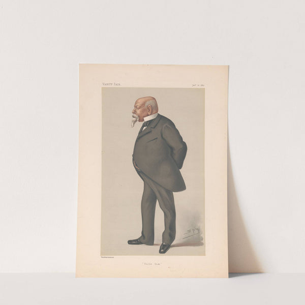 Americans. ‘Uncle Sam’. Mr. Samuel Ward. 10 January 1880 (1880) by Leslie Matthew Ward