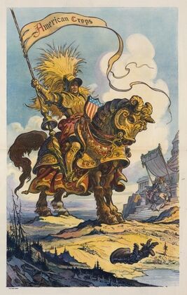 America’s knight, the world’s challenger