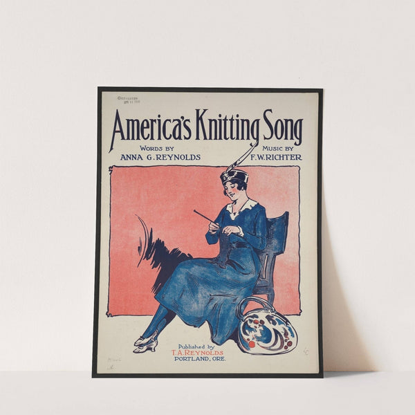 America&#039;s knitting song by Anonymous