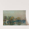 Amiens, bords de rivière by Albert Lebourg