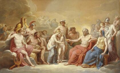Amore E Psiche Al Cospetto Degli Dei
