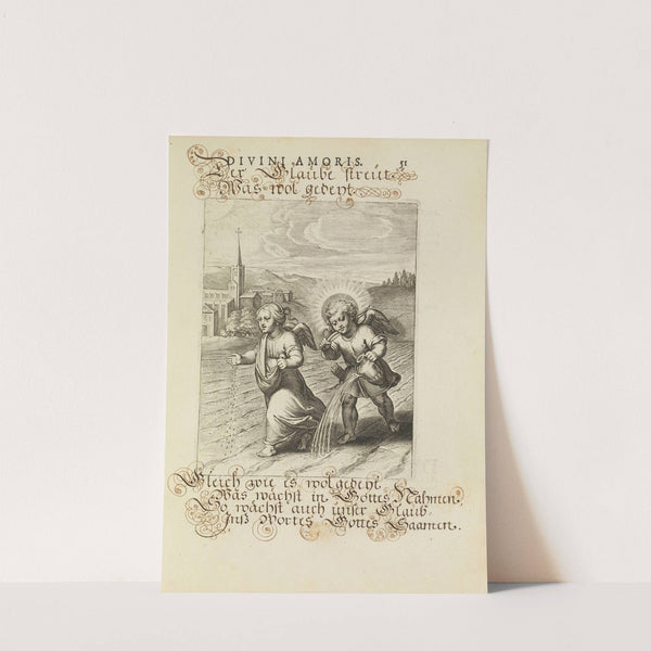 Amoris divini emblemata Pl.23 (1660) by Otto van Veen