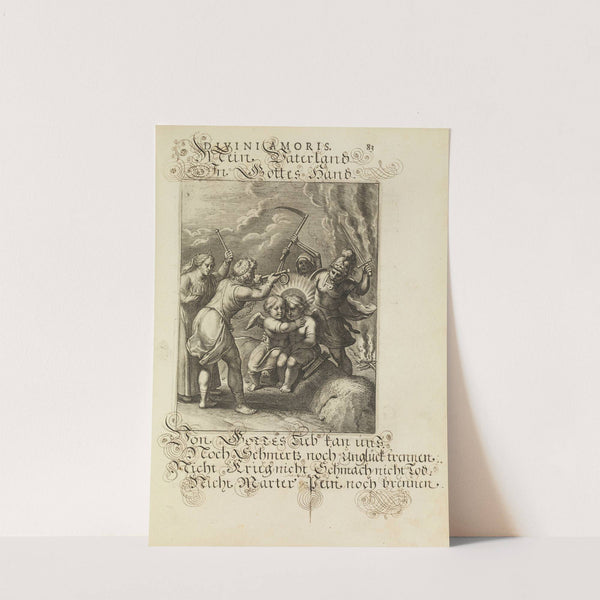 Amoris divini emblemata Pl.39 (1660) by Otto van Veen