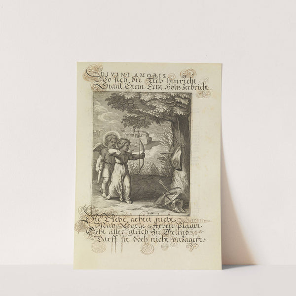 Amoris divini emblemata Pl.43 (1660) by Otto van Veen