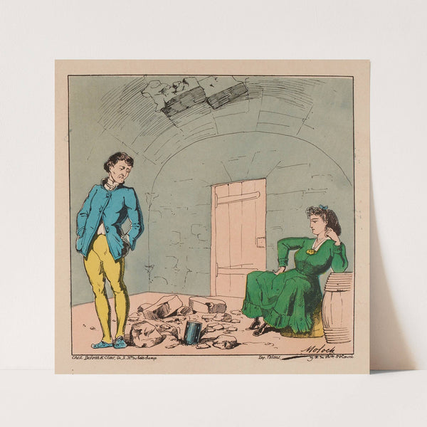 Comment mon brave homme vous voudriez monter avec votre femme dans ma voiture … (1871) by Moloch (Alphonse Hector Colomb)