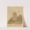 Amsterdamse poort te Haarlem (1873-1931) by Etienne Bosch
