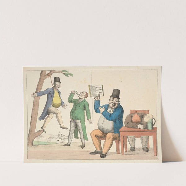 Amusements des Anglais a Londres (Amusements of the English in London) (19th century)