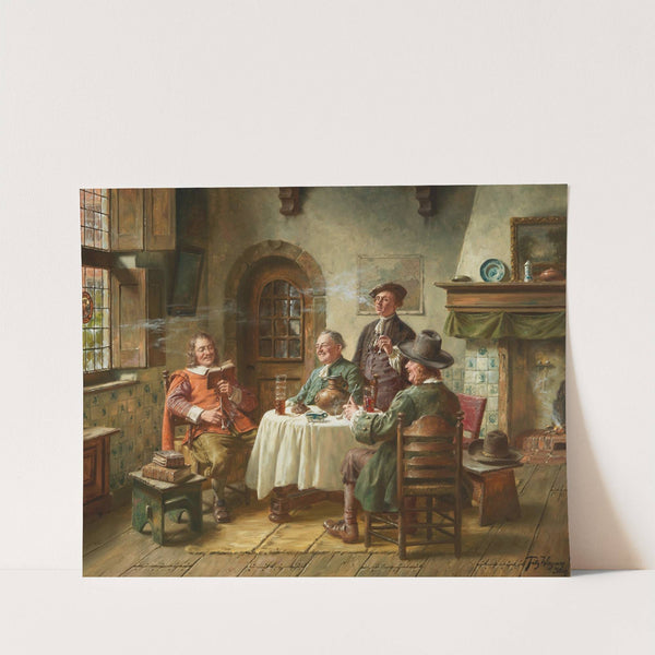 Amusing Reading by Fritz Wagner