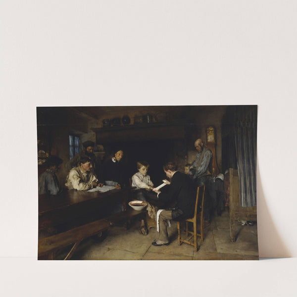 An Accident by Pascal-Adolphe-Jean Dagnan-Bouveret