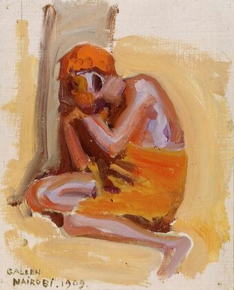 An African Resting, 1909