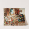 An Afternoon in Algiers by Frederick Arthur Bridgman