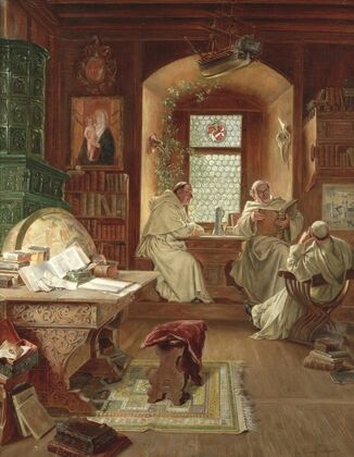 An afternoon of debate (1890)