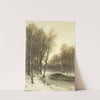 An Afternoon view of Snowy Woods by Louis Apol