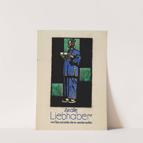 An alle Liebhaber von Tee und solche die es werden wollen (1910) by Ludwig Hohlwein