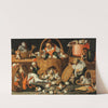An Allegory of domestic disputes by The Master of the Fertility of the Egg