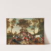 An Allegory of the Mystery of human life by Marten van Cleve