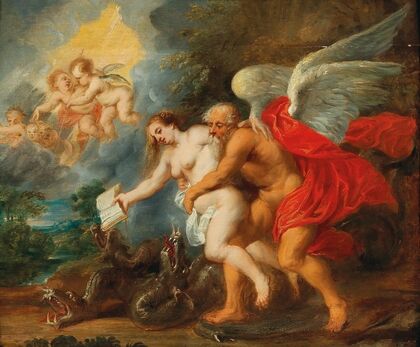 An Allegory of Time and Truth as winner over Envy and Falsehood