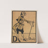 An Alphabet; D is for Dandy 1897 by William Nicholson