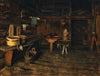 An Alpine Hut Interior (1887)