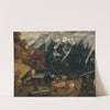 An Alpine Scene (1874) by Gustave Courbet