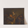 An amorous couple in an inn by Egbert van Heemskerck the Younger