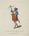 An ancient habit of a nobleman of Friesland. Parûre ancienne d’un noble de Frise. (1757-1772)