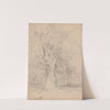 An Ancient Tree with Figures in a Landscape by Friedrich Salathé