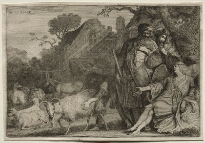 An Angel Foretells the Birth of Abraham’s Son (1638)