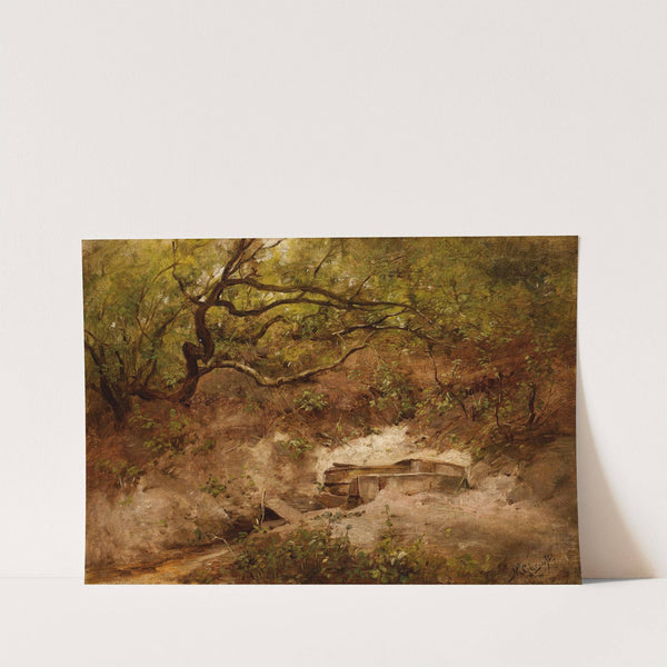 An Apple Tree at a Stream by Maksymilian Gierymski