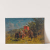 An Arab Caravan (1867) by Alberto Pasini
