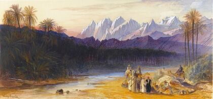 An Arab Encampment At Wady Feiran (1869)