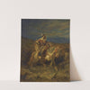 An Arab Scout On Horseback by Adolf Schreyer