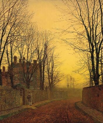 An autumn lane