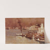An autumn morning, Milson&#039;s Point, Sydney by Tom Roberts