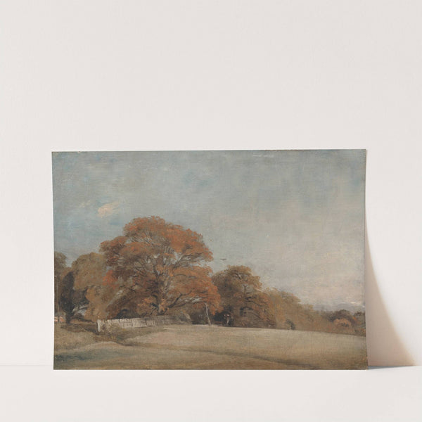 An Autumnal Landscape at East Bergholt by John Constable