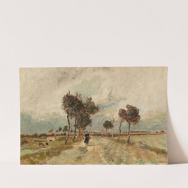 An Avenue in Cayeaux by Rudolf Ribarz