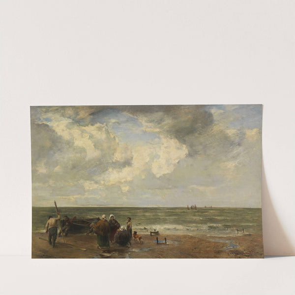 An der Nordseeküste (1906) by Joseph Wopfner