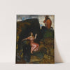 An Der Quelle (Lauschende Nymphe) by Franz von Stuck