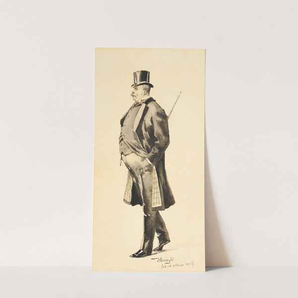 An East-Side Politician (About 1894) by Frederic Remington